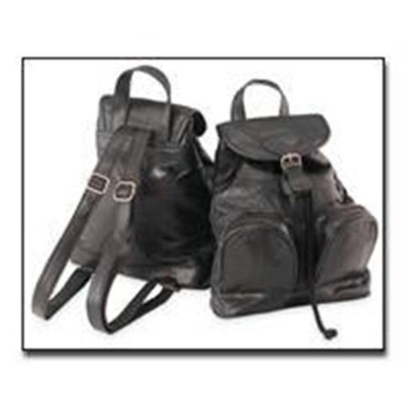 Maxam Italian Stone Design Genuine Leather Backpack/Purse for the woman - Picture 1 of 4